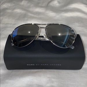 Marc Jacobs Silver Mirror Sunglasses MMJ 343/S